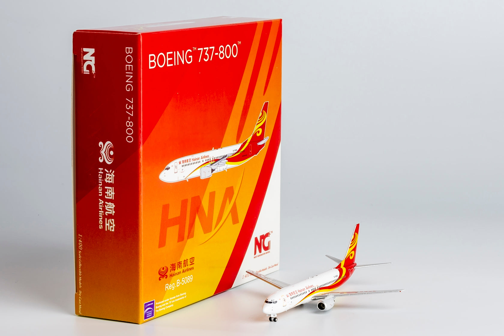 1/400 Hainan Airlines Boeing 737-800 B-5089 NG58189 - cover